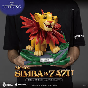 Beast Kingdom MC-092 The Lion King Master Craft Little Simba & Zazu